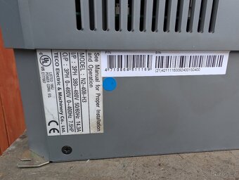 Frekvenční měnič 5,5 kw - výborný stav - 6
