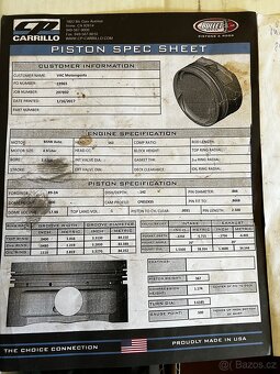 Kovane pisty BMW E39 M5 - 6