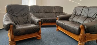 Kožená sedací souprava - 6