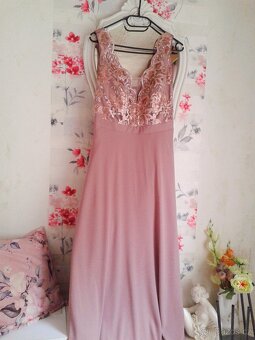 Krásné společenské šaty 40/42 - 6