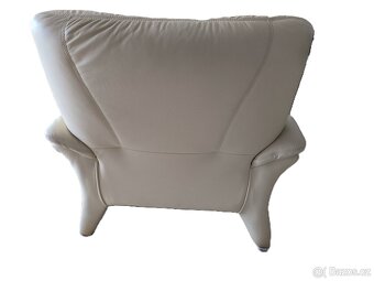 Kožená sedačka z pravé kůže - 6