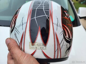 Přilba helma enduro 50 a 55cm - 6