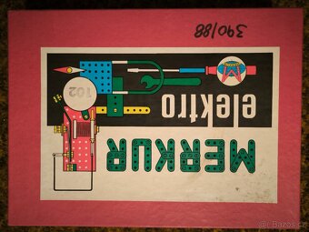 Původní stavebnice Merkur elektro - 6