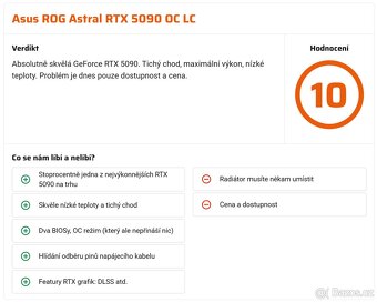 Asus ROG Astral RTX 5090 OC LC: chlazená vodou - 6