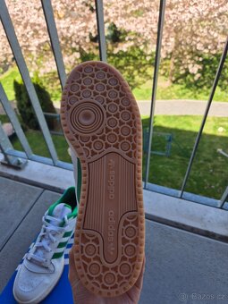 Adidas Forum Low CL bílá/zelená - 6