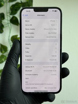 iPhone 13 Pro Max 128GB modrý - 6