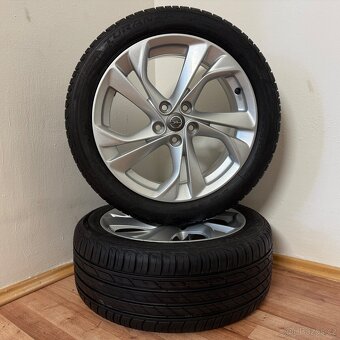 OPEL ASTRA K 5x105 R17 ET44+LETNÍ 225/45R17 7,5mm - 6