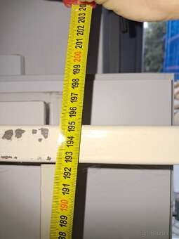 Kovová mříž do kovové zárubně š. 80cm - 6