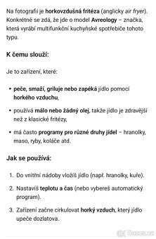 Horkovzdušná fritéza - 6