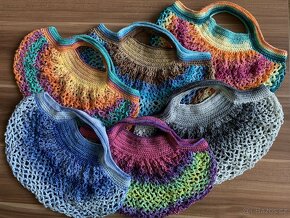 Háčkovaná síťovka - doprava zdrama - 6