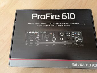 Prodám zvukovou kartu M Audio ProFire 610 - 6