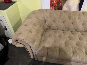 Hezká rohová Sedací souprava Chesterfield - 6