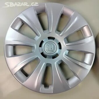 Originální poklice Škoda 16" 4 kusy - 6