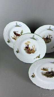 Talířová souprava,NOVÁ, sada talířů, Moritz Zdekauer - 6