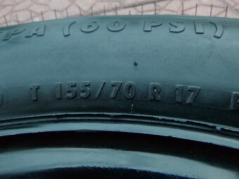 Rezerva dojezdovka originál Mercedes 5x112 4Jx17 ET34 - 6