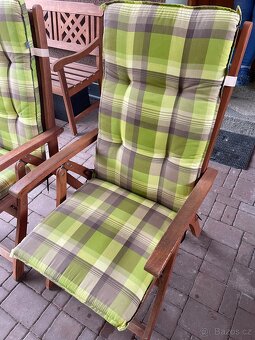 Doppler - zahradní nábytek, židle, stůl+podsedáky - 6