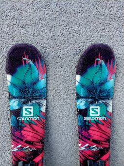 Dětské lyže SALOMON LUX, 80 cm + lyžáky - 6