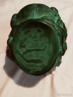 malachitový zelený košik - 6