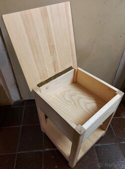 Stolička s úložným prostorem,,, - 6