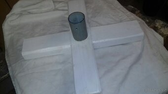 Stojan na vánoční stromek dřevo. 47x47 a 49x49 cm - 6