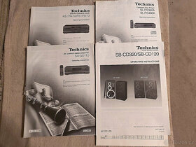 Sestava Technics (receiver, tape deck, repro) - 6