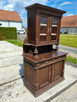 Starožitný sloupkový kredenc,100% originál - 6