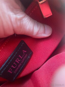Červená kabelka Furla - 6