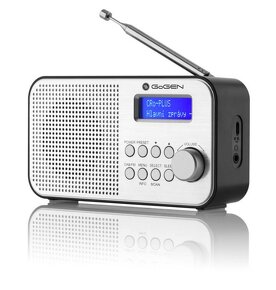 Radiopřijímač s DAB+ GoGEN DAB 300 N stříbrný - 6