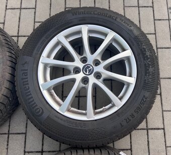 Mazda CX-5 - 17"alu + zimní 225/65 R17 Continental 8mm - 6