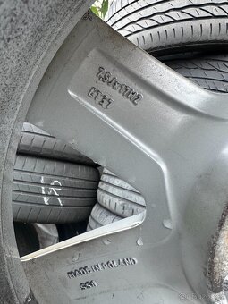 Zimní sada alu kol Audi A6 R17 - top pneu Michelin 225/55 - 6