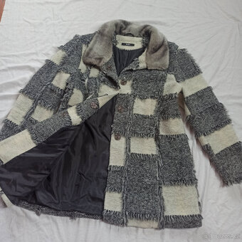 dámský zimní kabátek 46- 48 TOP STAV - 6