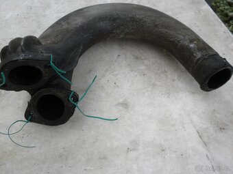 JAWA VILLIERS výfukové koleno chobot nálezový stav - 6