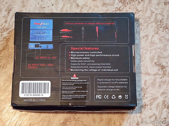 Procesorová nabíječka baterií iMAX B6AC 80W - 6