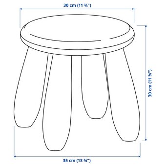 Dětská židle ikea Mammut - 6