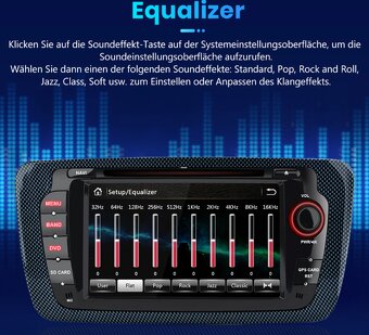 7palcové 2Din autorádio pro Seat Ibiza / Cupra / DVD GPS USB - 6