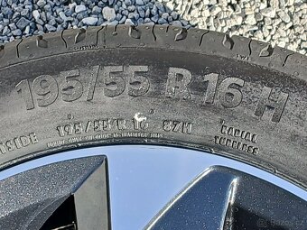 Nová orig alu kola Škoda Fabia, Continental 195/55/16 - 6