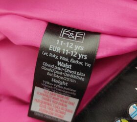 Dětské lyžařské kalhoty F&F, vel. 11-12 let - 6