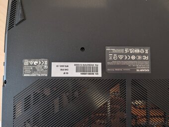 Herní notebook i5 rtx 4060 Gigabyte G5 KF - 6