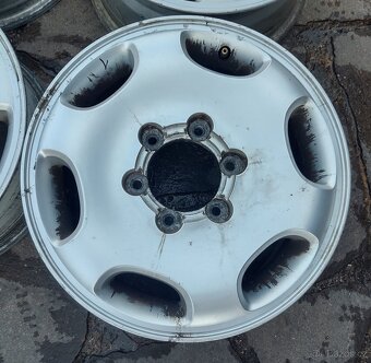 Litá kola originál 16" Ssangyong Rexton I. Tři typy - 6