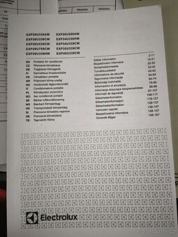 Mobilní klimatizace Electrolux - 6