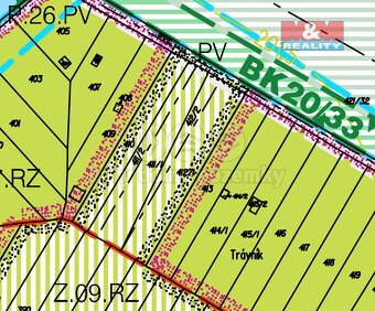 Prodej pozemku, 3001 m², Citov - 6
