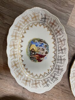 Karlovarský porcelán tři grácie 2370 - 6