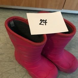 Dětské botičky vel. 27 k dochození-6 párů - 6