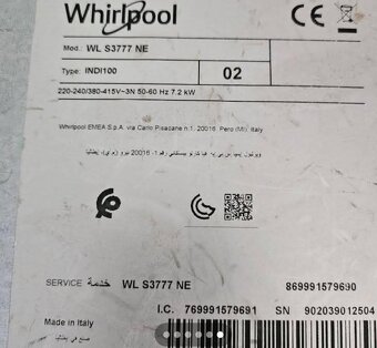 Indukční deska Whirlpool 77 cm - 6