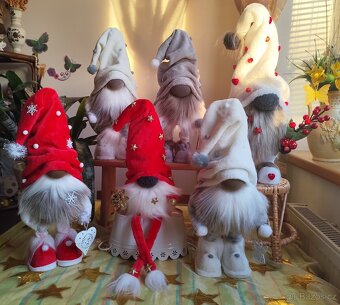 Skřítek trpaslík Šedobílý- Bílošedý - 6