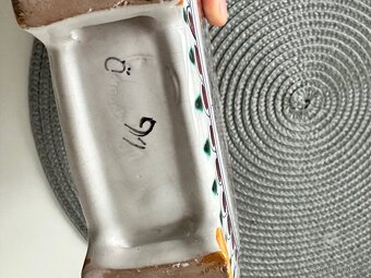 Keramická čutora - Slovácko? Super stav - 6