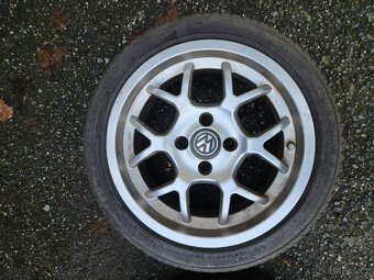 Alu kola 7J 4x100 R15 s pneu - 6