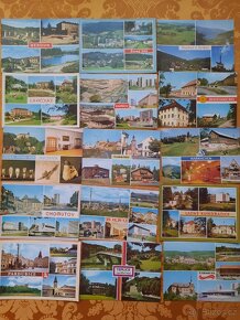 ČSSR sběratelské pohlednice 122 kusů Nové - 6