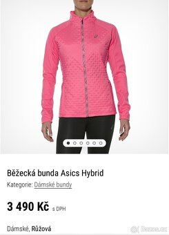 Běžecká bunda Asics Hybrid růžová vel. L - 6
