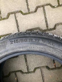 215/50/17 prodám 2ks zimních pneu - 6